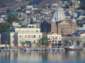 Photo of Mytilini on Lesvos Island-Greece